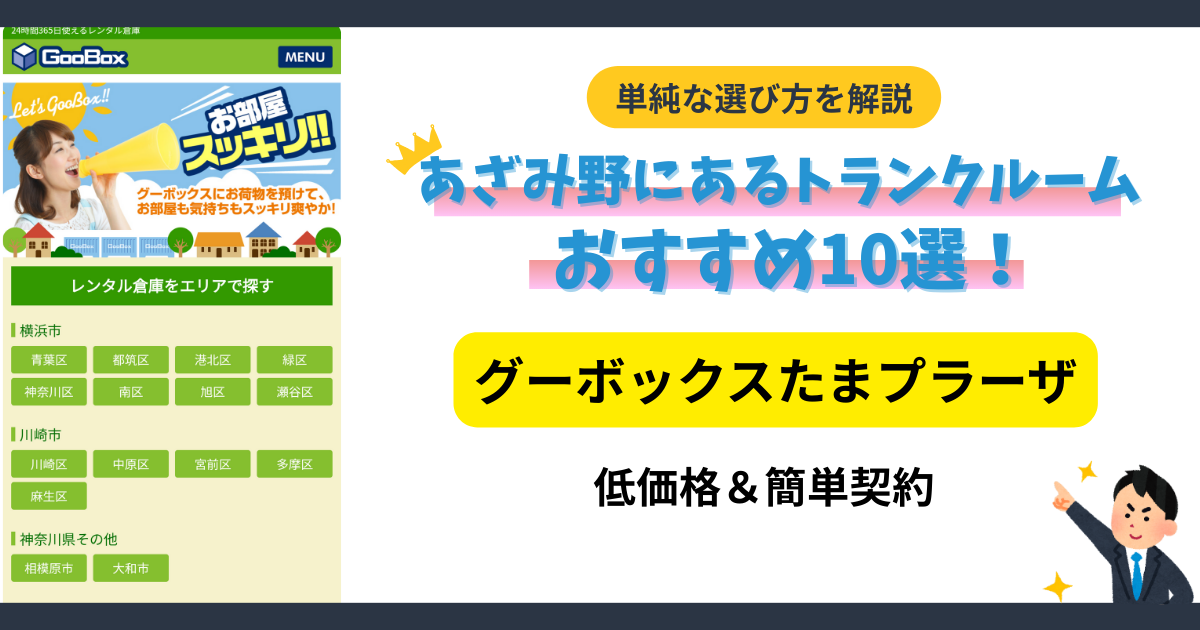 グーボックスたまプラーザインメージ