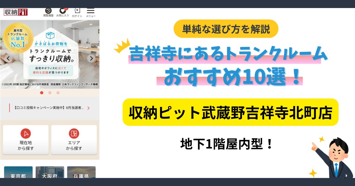 収納ピット武蔵野吉祥寺北町店イメージ