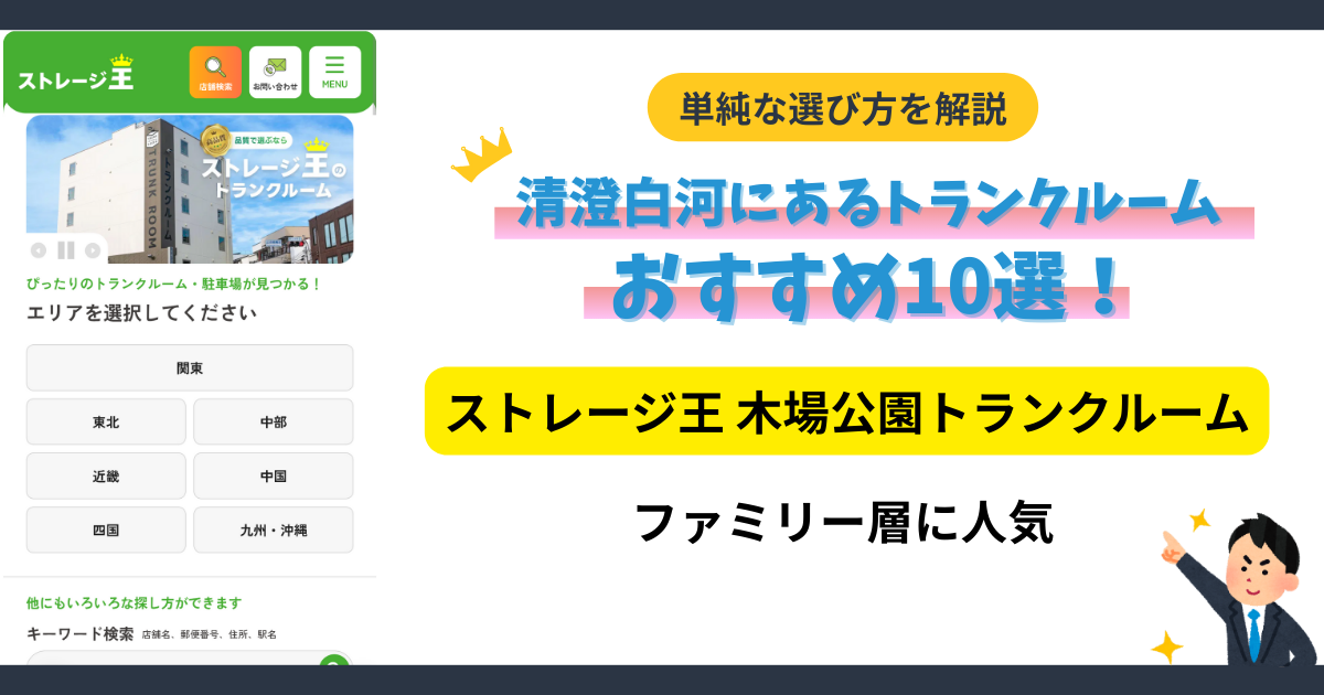 ストレージ王木場公園トランクルームイメージ