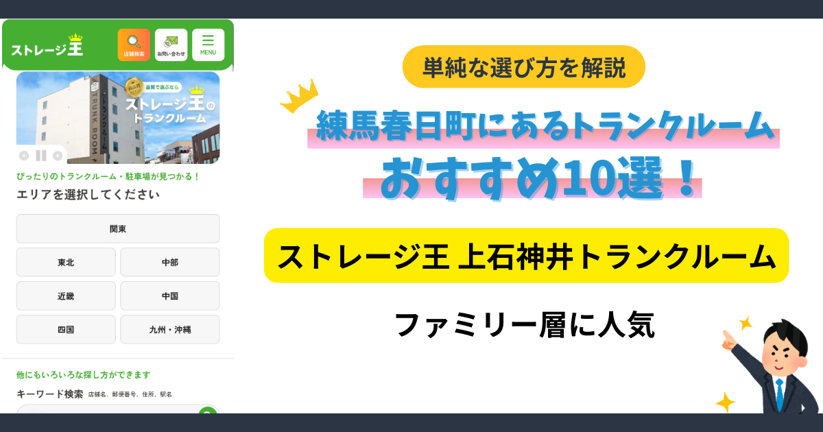 ストレージ王上石神井トランクルームイメージ