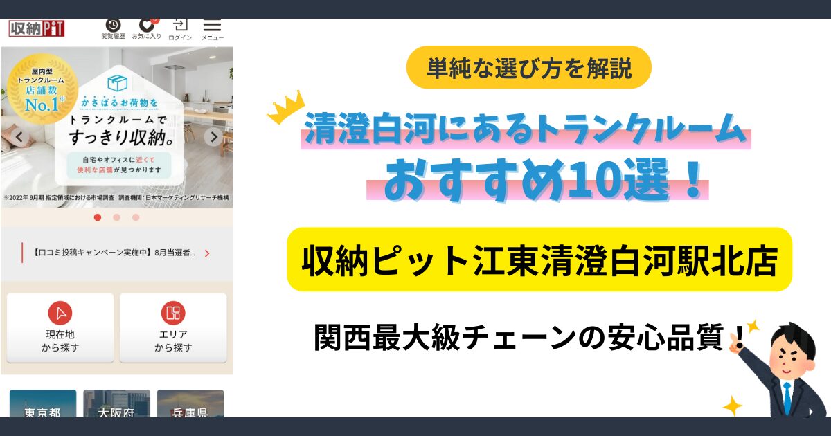 収納ピット江東清澄白河駅北店イメージ