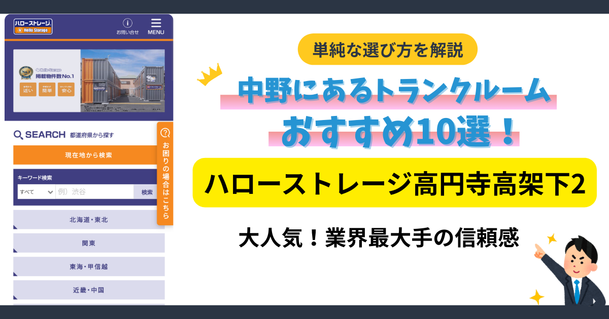 ハローストレージ高円寺高架下2イメージ