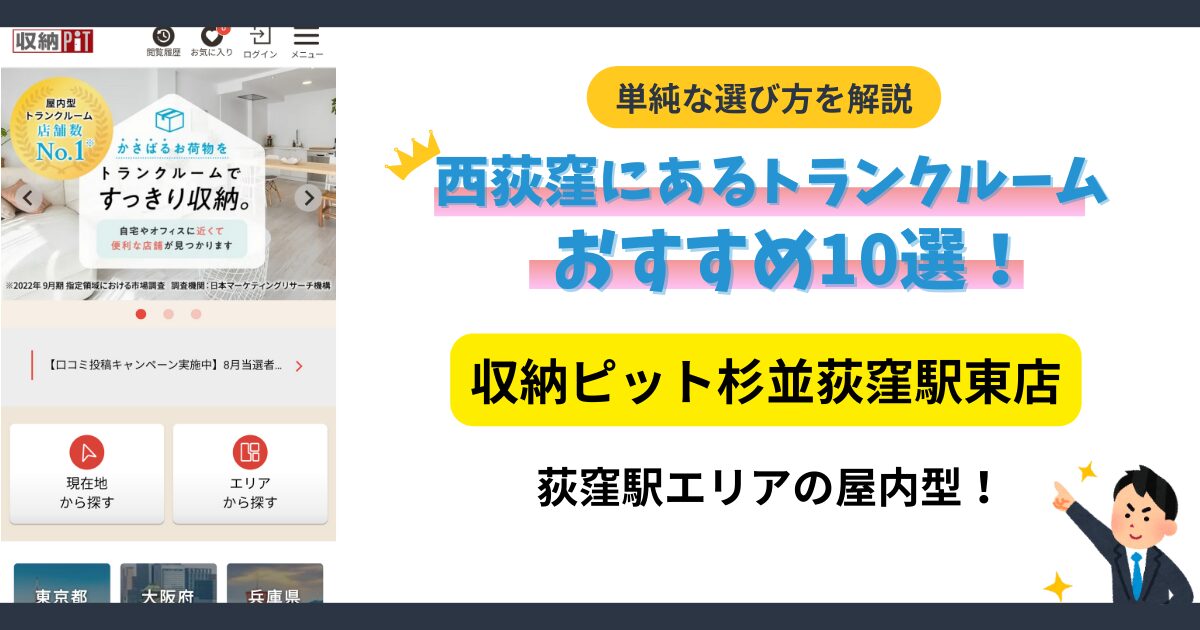 収納ピット杉並荻窪駅東店イメージ