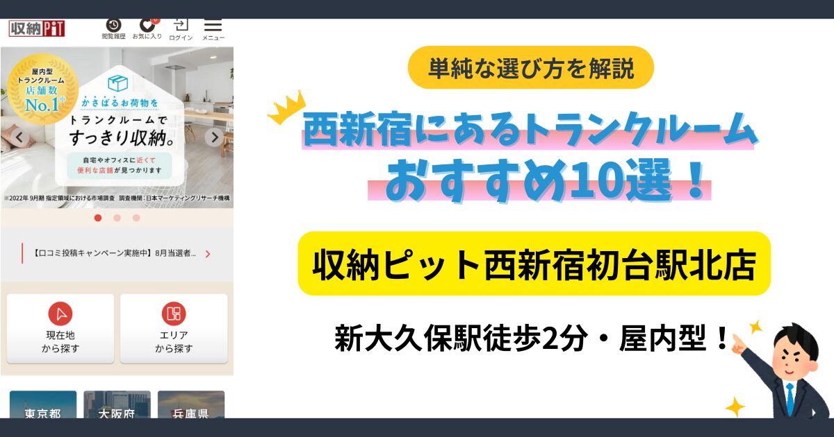 収納PIT 西新宿初台駅北店イメージ