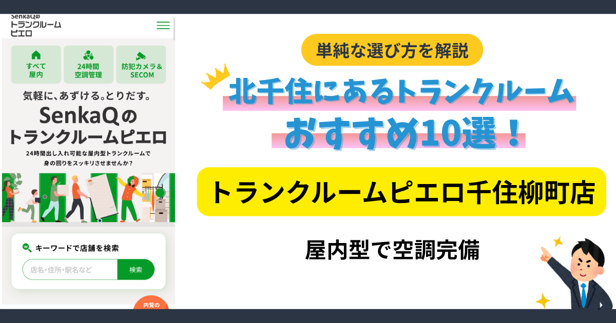 トランクルームピエロ千住柳町店イメージ