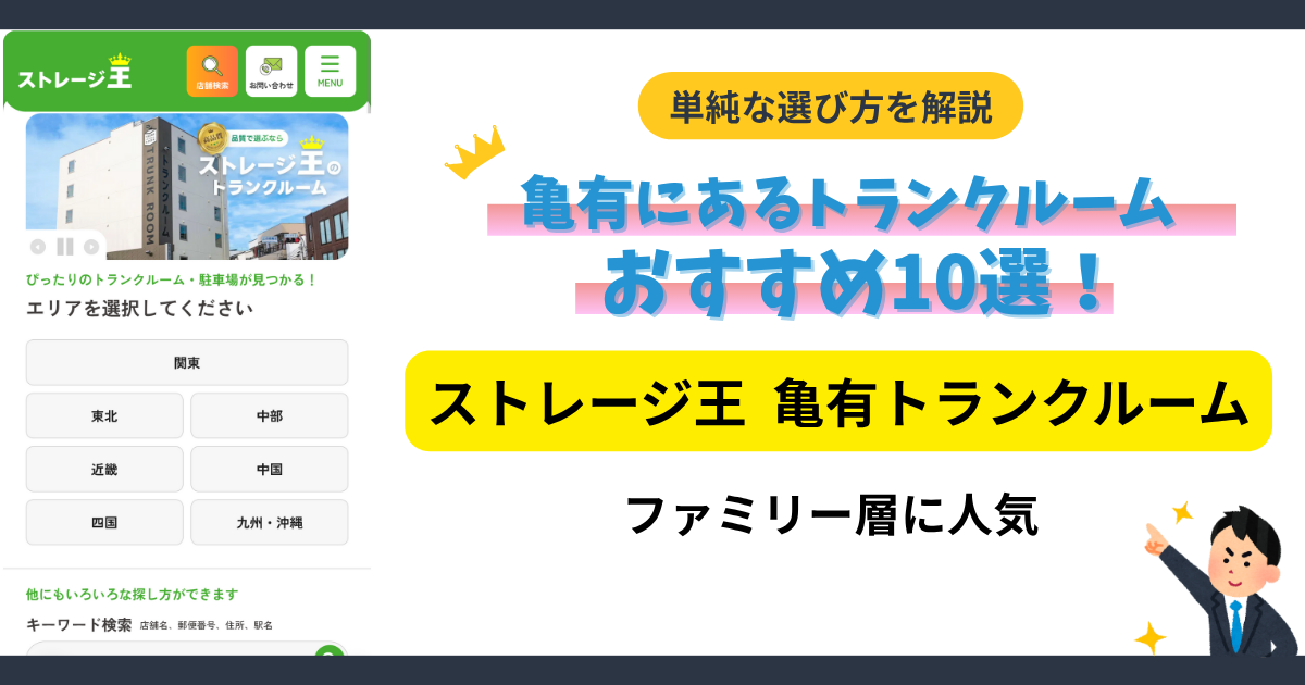 ストレージ王 亀有トランクルームイメージ