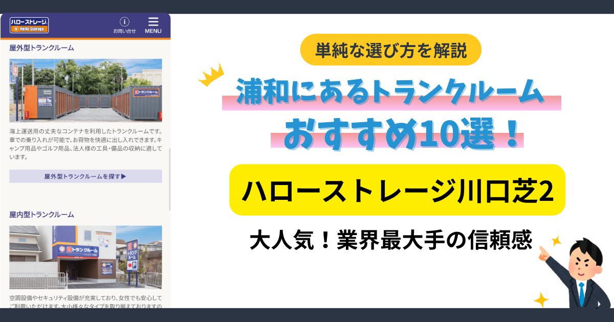 ハローストレージ川口芝2イメージ