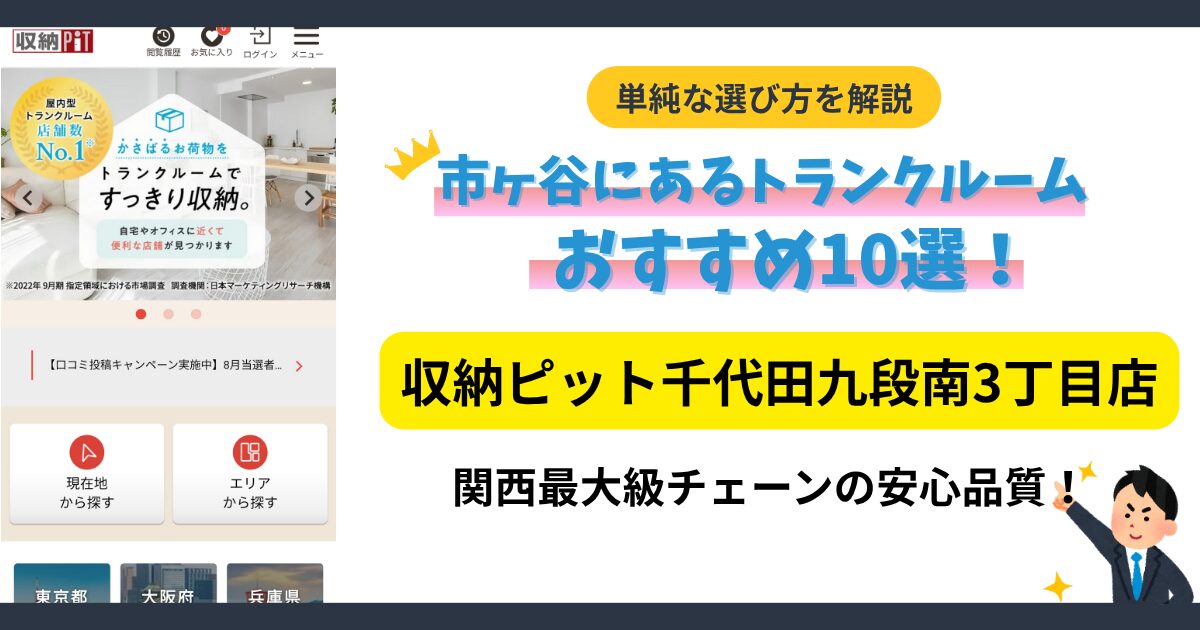 収納PIT 千代田九段南3丁目店イメージ