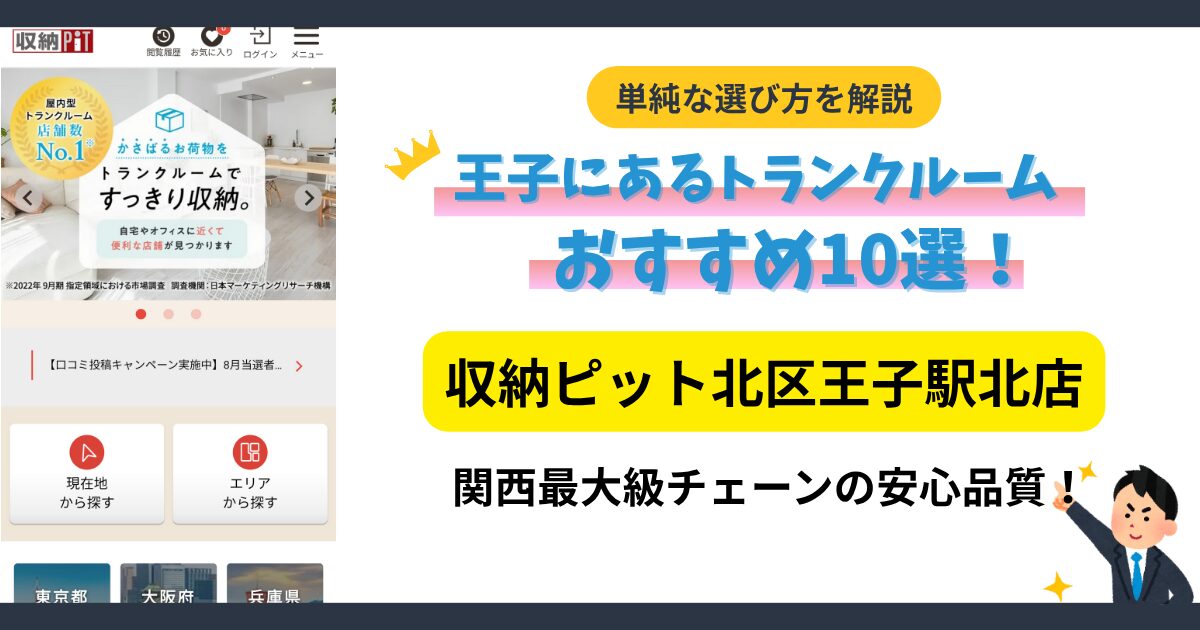 収納ピット北区王子駅北店イメージ