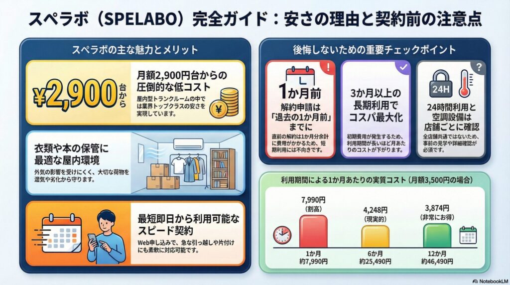 屋内型トランクルーム利用完全ガイド